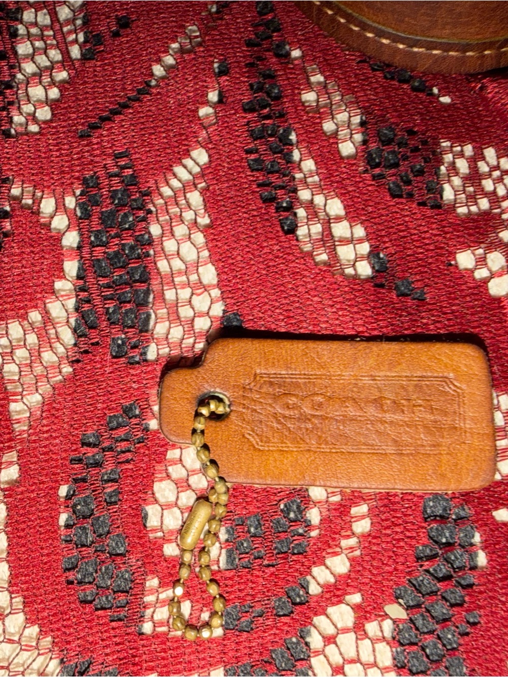 Vintage Coach Pre-Registration # Bonnie Cashin Classic Pouch (9170) made in NYC - Picture 9 of 13